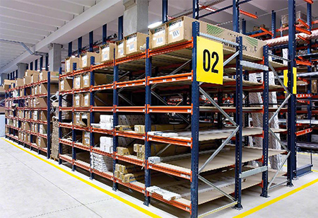 Wide Span shelving, bulk rack shelving